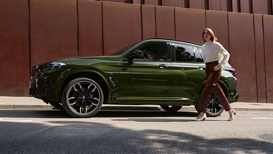 BMW X3 G01 LCI 2021 Facelift Verde Malachite