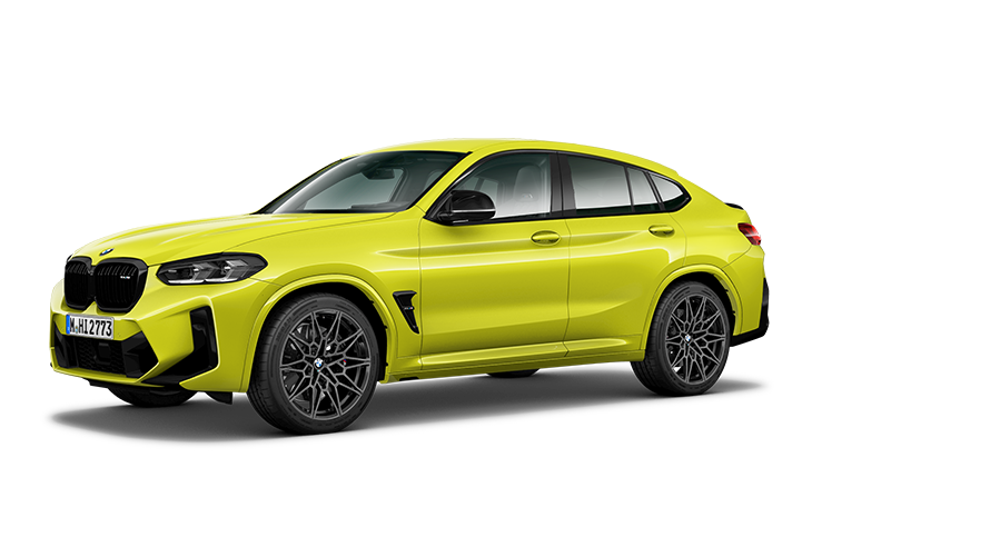 Imagine cu trei sferturi din partea laterală a BMW X4 M F98 Imagine cu trei sferturi din partea laterală a BMW X4 M F98