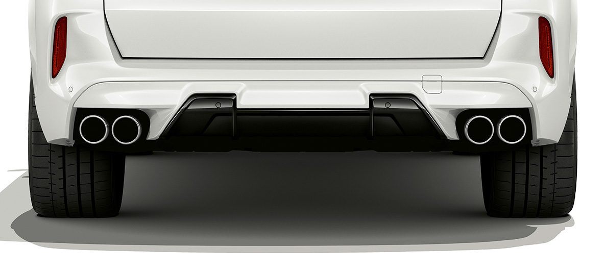 Spoiler spate pentru BMW X5 M Spoiler spate pentru BMW X5 M Alb Mineral 2020 SUV