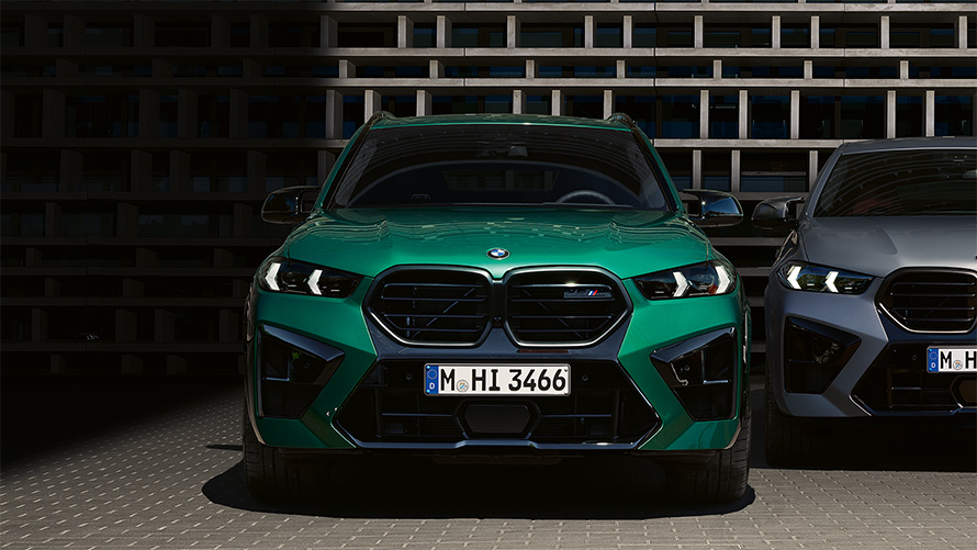 Grila frontală BMW a BMW X5 M Competition 2023