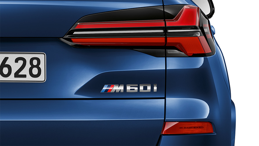 BMW X5 M60i xDrive, stopuri