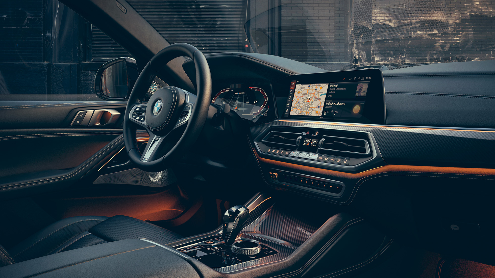 Habitaclul BMW X6 M50i şi M50d, G06 Designul habitaclului BMW X6 M50i şi M50d, G06