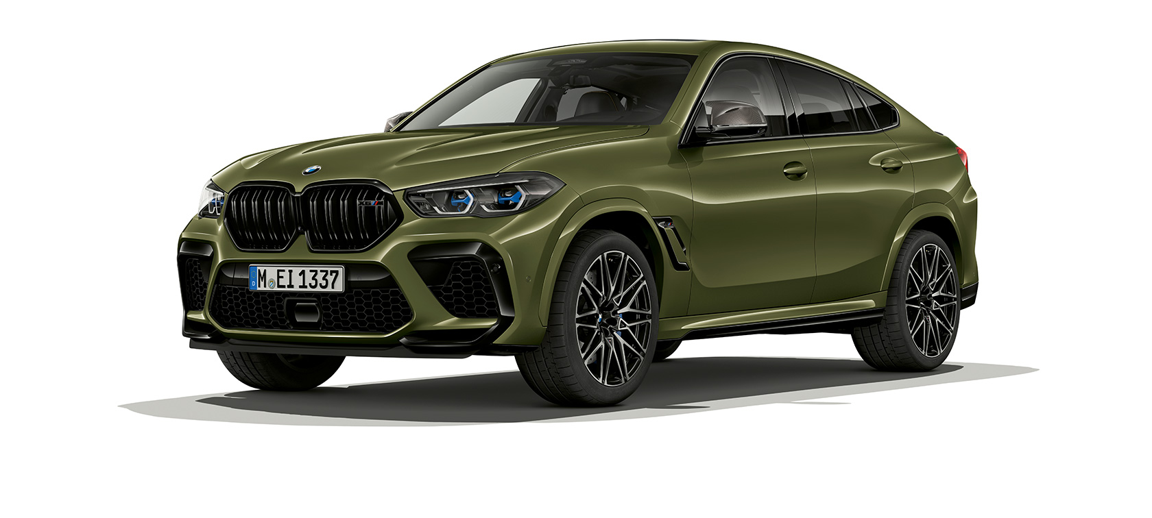 BMW X6 M Competition BMW X6 M Competition 2020 SUV, BMW Individual Verde Urban