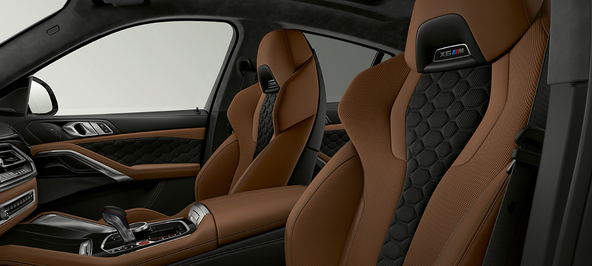 Scaune M multifuncţionale pentru BMW X6 M Scaune M multifuncţionale cu logo iluminat X6 M pentru BMW X6 M 2020 SUV