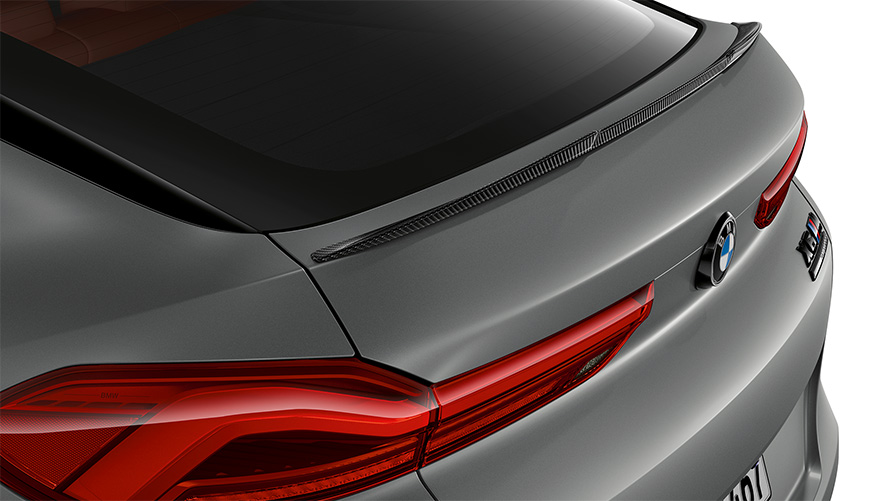 Spoilerul spate M Carbon al BMW X6 M Competition 2023