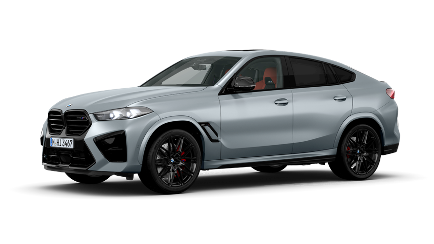 Imagine cu trei sferturi din partea laterală a BMW X6 M F96 Imagine cu trei sferturi din partea laterală a BMW X6 M F96