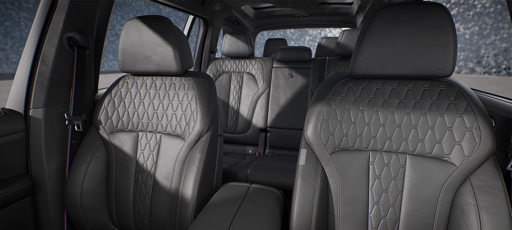 BMW X7 M60i xDrive design interior BMW X7 M60i xDrive design interior