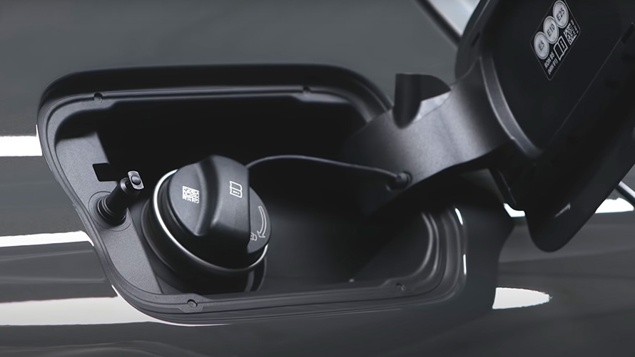 Capacul de rezervor al unui BMW plug-in hybrid BMW plug-in hybrid