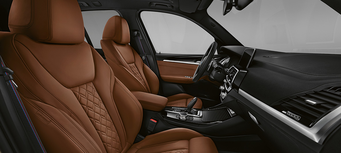 BMW X3 cu piele Merino cu conţinut extins şi granulaţie fină în Tartufo de la BMW Individual BMW X3 cu piele Merino cu conţinut extins şi granulaţie fină în Tartufo de la BMW Individual