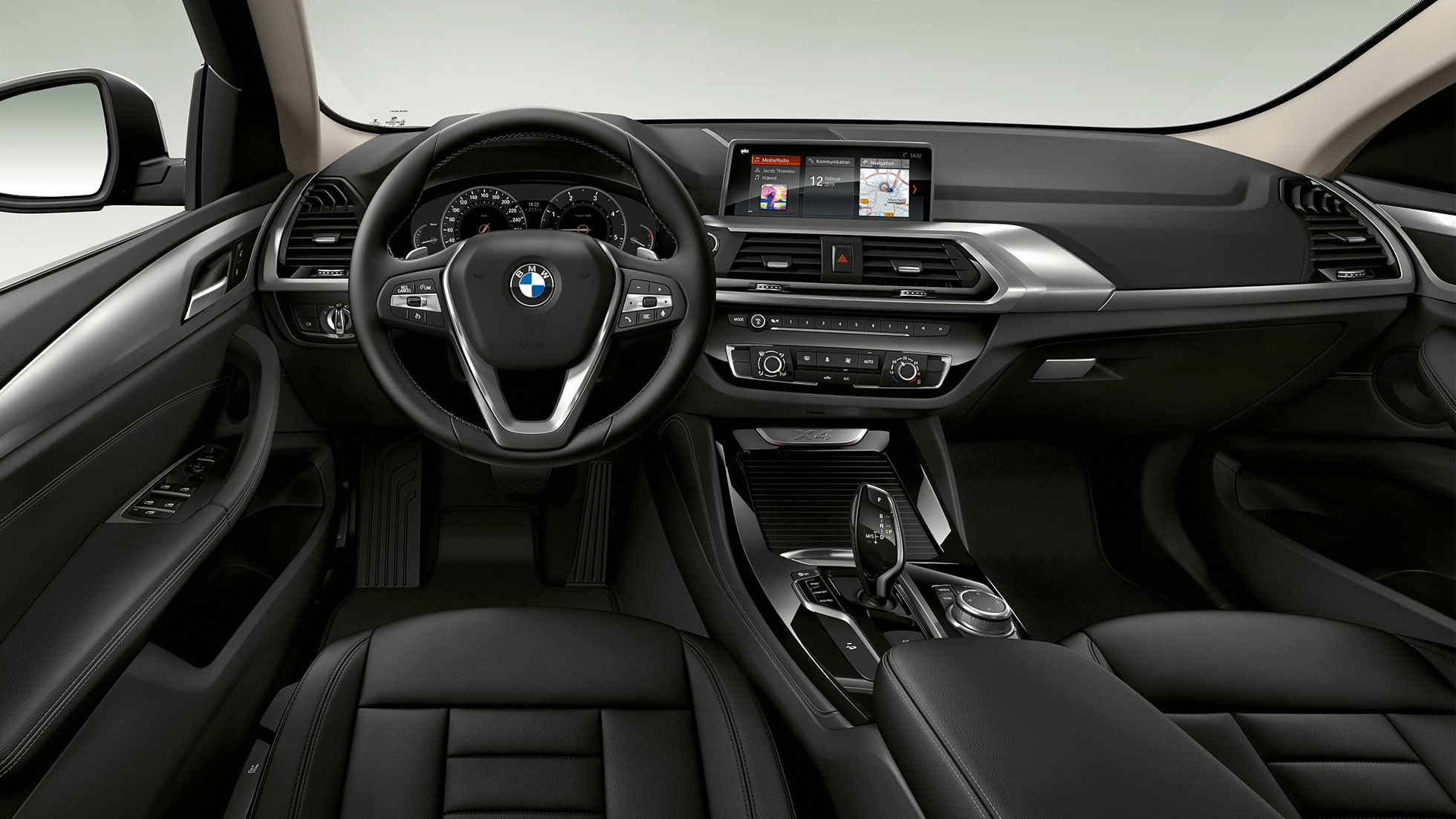 Imagine cu habitaclul BMW X4, model Advantage Imagine din interior cu habitaclul BMW X4 xDrive20d, model Advantage, G02, 2018