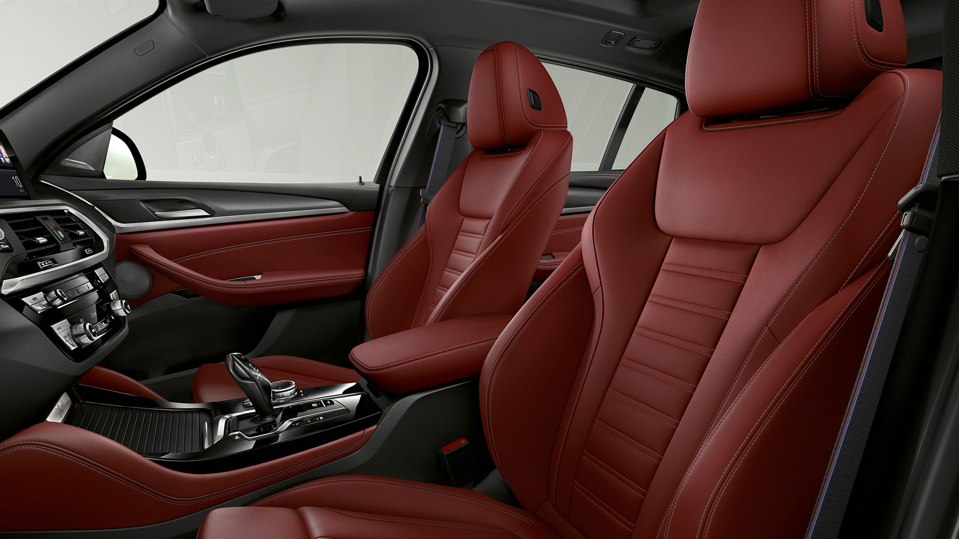 Tapiţeria BMW X4, cu pachet M Sport X Imagine din interior cu tapiţeria BMW X4 xDrive30i, G02, 2018, cu pachet M Sport X