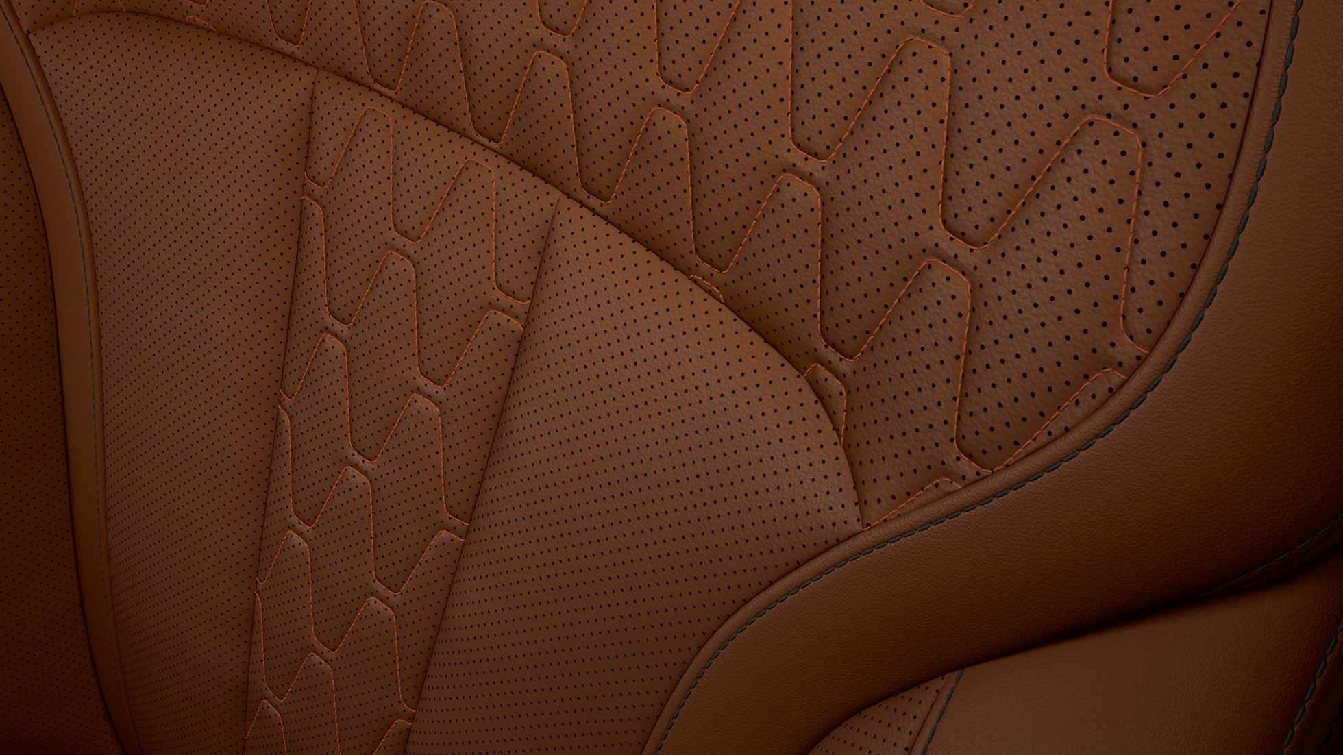 Designul polster al BMW X7 model BMW X7 M50d Imagine în prim-plan cu designul polster al BMW X7 cu echipamentele modelului BMW X7 M50d