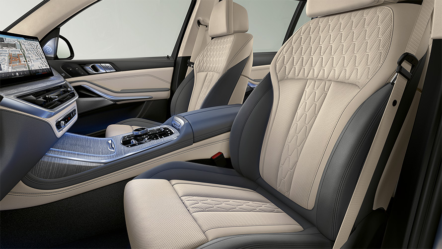 BMW X7 LCI tapiţerie Sensafin