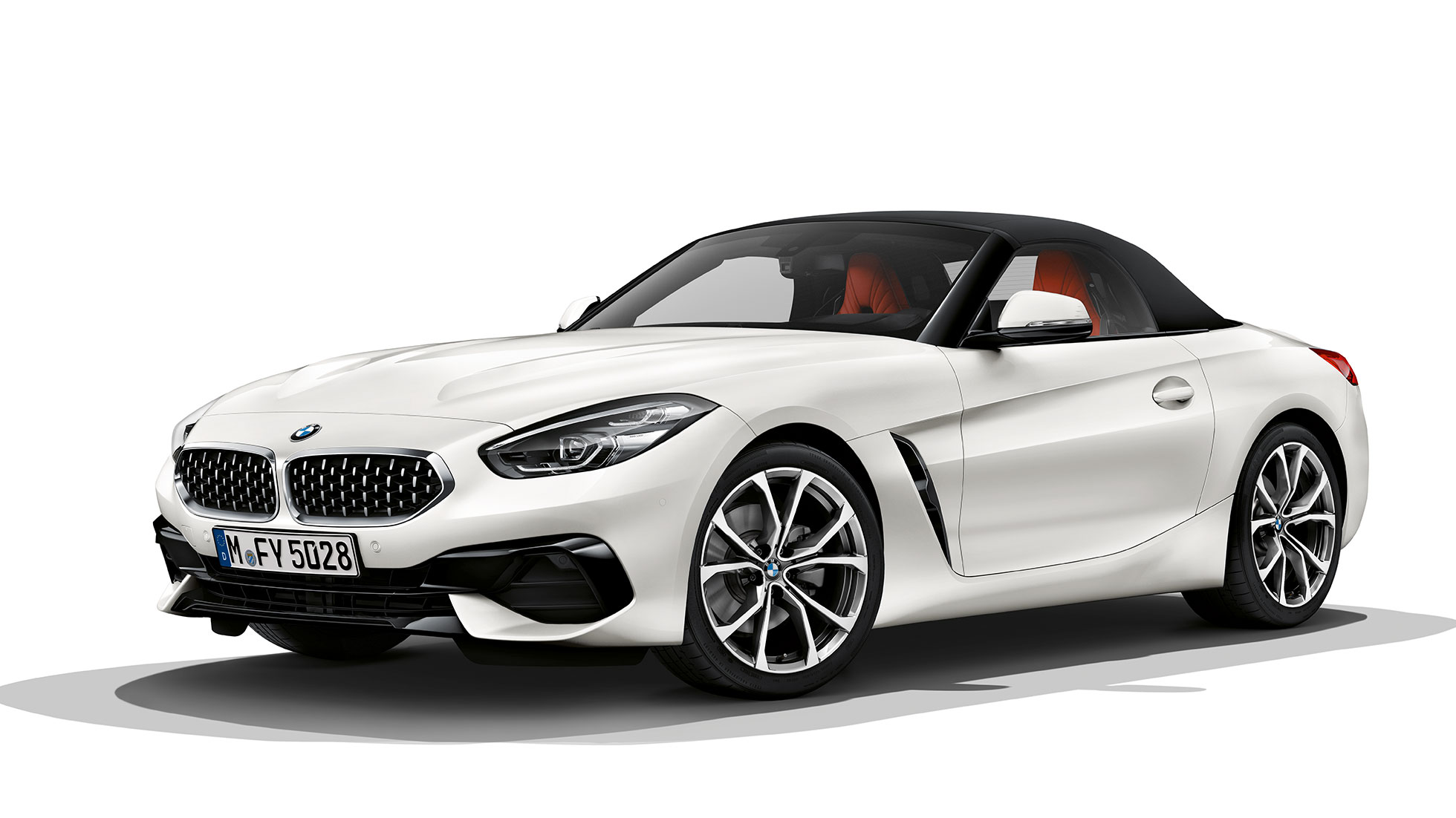 BMW Z4 Roadster model Sport Line Imagine cu trei sferturi din partea frontală a BMW Z4 Roadster model Sport Line