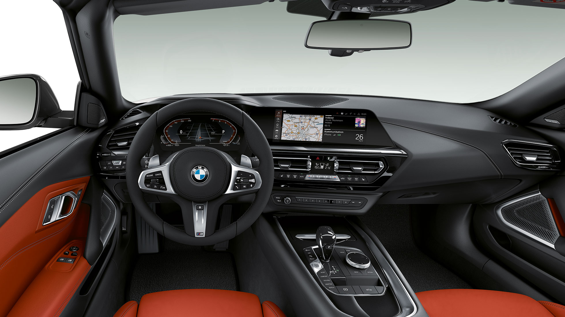 BMW Z4 Roadster model Sport Line Volanul şi locul conducătorului auto din BMW Z4 Roadster model Sport Line