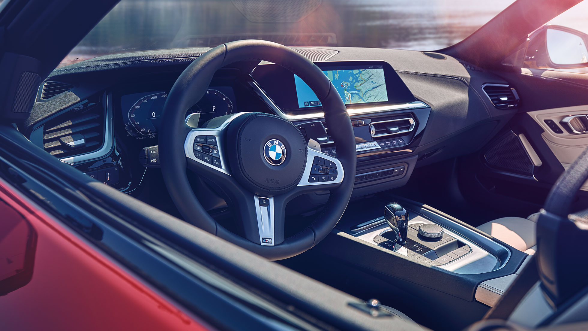 Habitaclul BMW Z4 Roadster Imagine cu habitaclul BMW Z4 Roadster