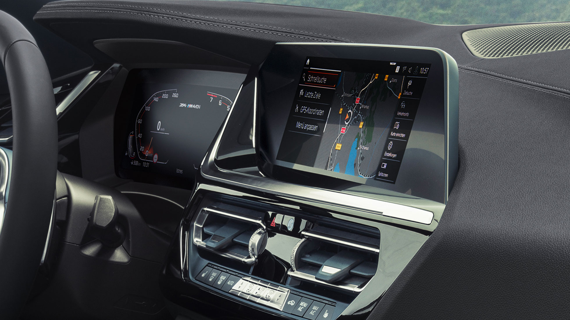 Asistent Personal Inteligent Asistent Personal Inteligent: Prim-plan al ecranului iDrive