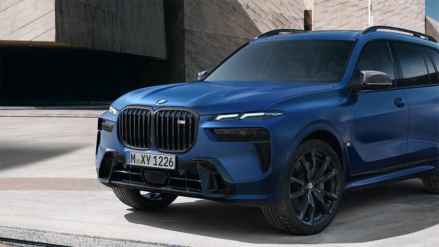 BMW X7 M60i xDrive LCI, BMW Individual Albastru Frozen Marina Bay