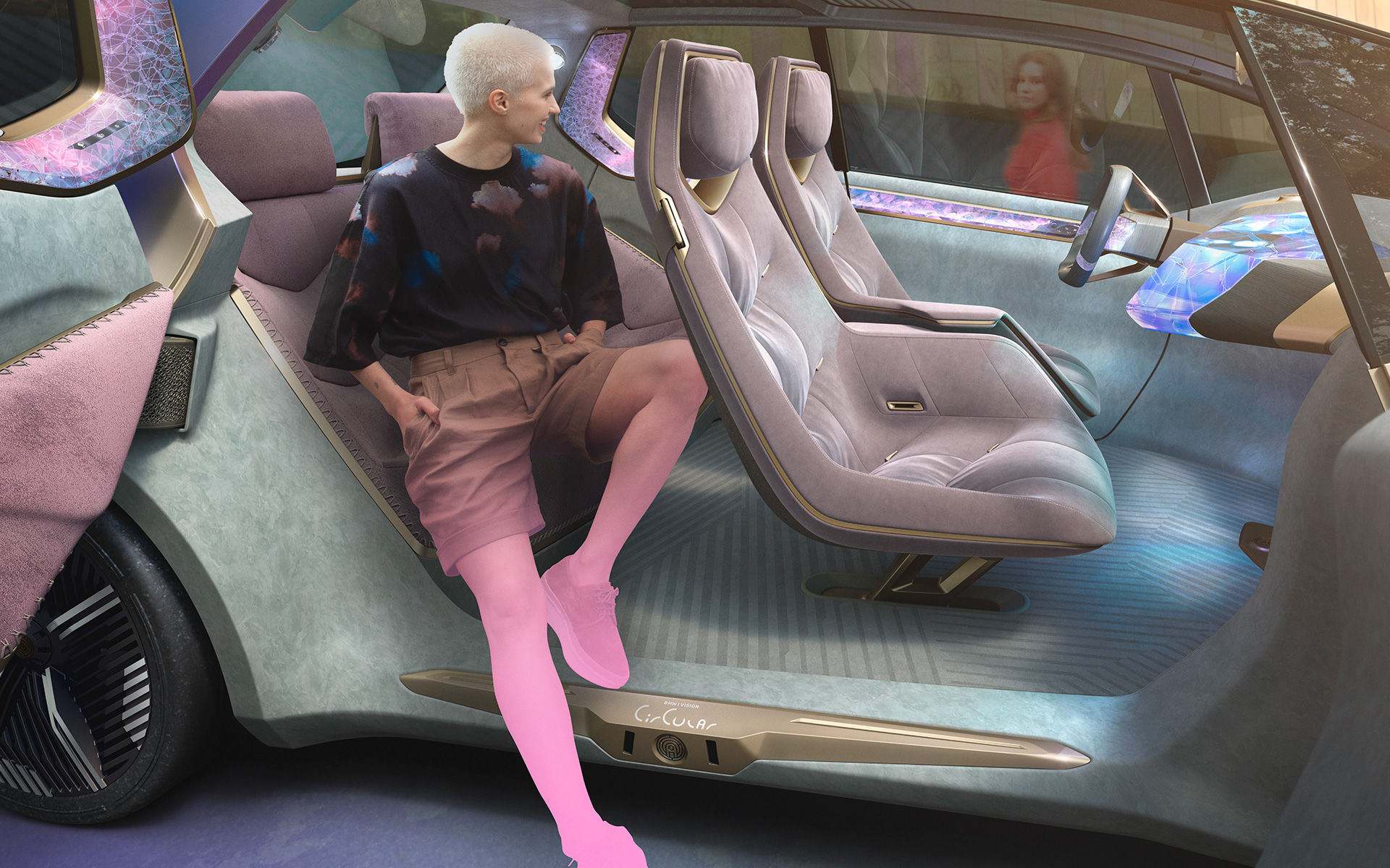 BMW i Vision Circular 2021 vision car imagine 3