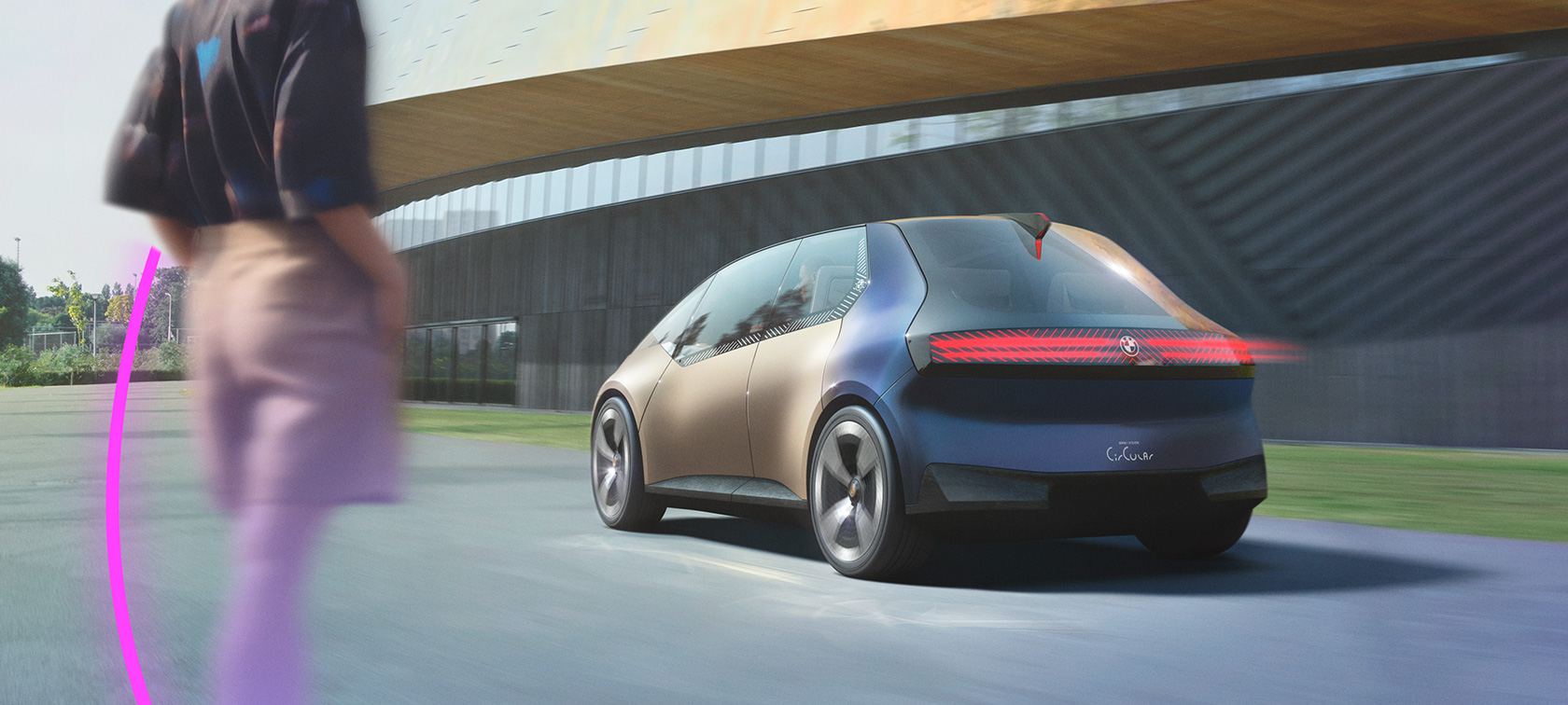 BMW i Vision Circular 2021 design exterior BMW i Vision Circular 2021 design exterior vision car