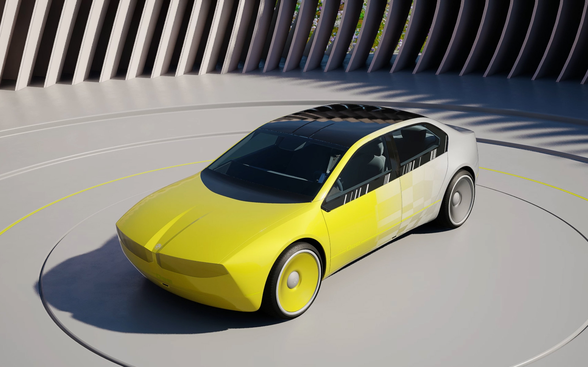 Tehnologia E Ink a BMW i Vision Dee BMW i Vision Dee, tehnologie E Ink