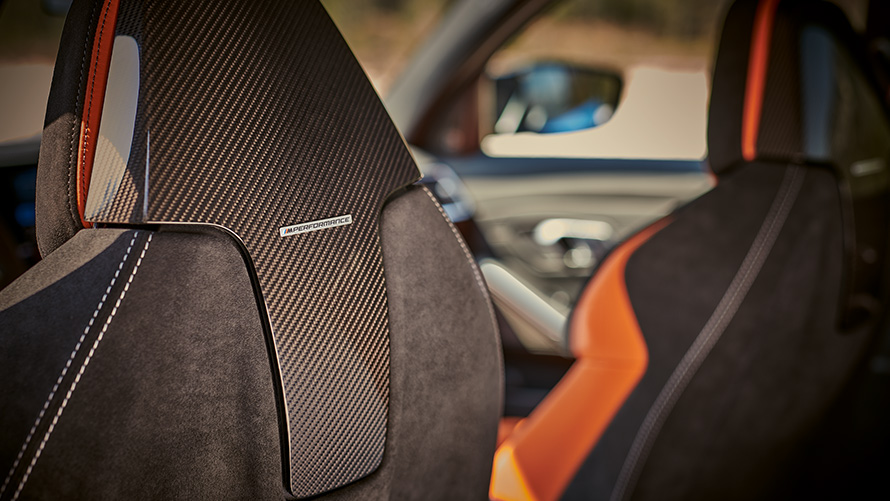Husă spătar M Performance Accesorii BMW pentru toamnă şi iarnă, Husă spătar M Performance