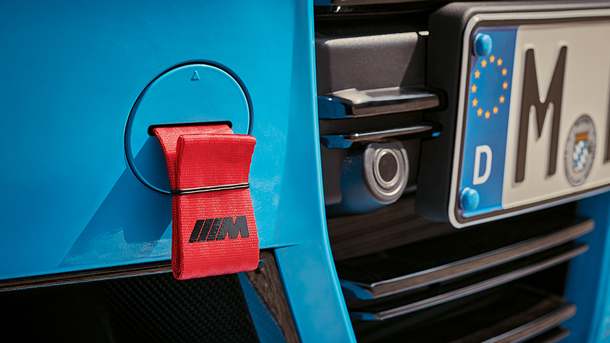 Curea de remorcare M Performance Accesorii BMW pentru toamnă şi iarnă, Curea de remorcare M Performance