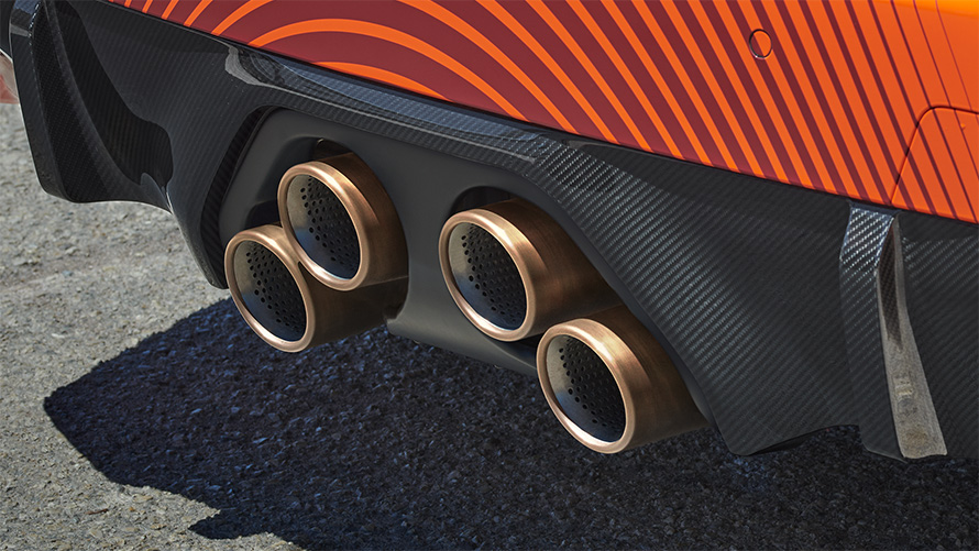 BMW M2 Coupé G87 Accesorii BMW M Performance imagine din partea frontală staţionând